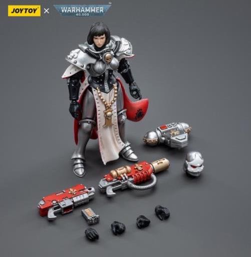 Adepta Sororitas - Battle Sisters Order of the Argent Shroud - Sister Irmengard - Joy Toy (Warhammer 40K) action figure collectible - Main Image 4