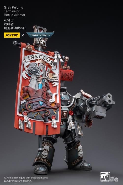 Grey Knights - Terminator Retius Akantar - Joy Toy (Warhammer 40K) action figure collectible - Main Image 2