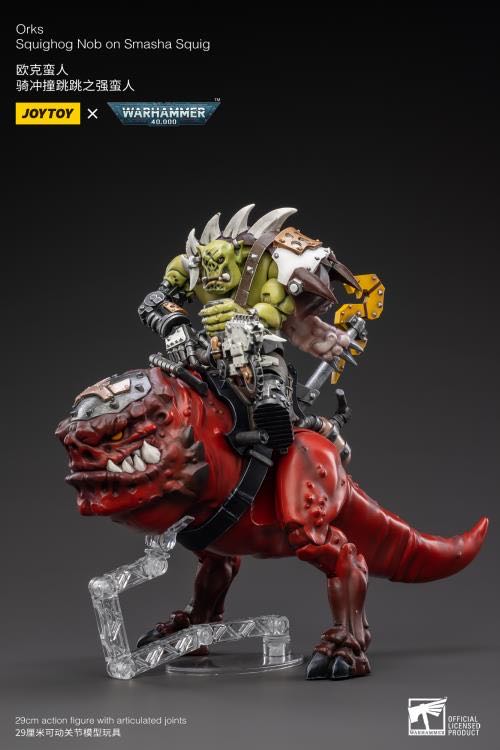 Ork - Squighog Nob on Smasha Squig - Joy Toy (Warhammer 40K) action figure collectible - Main Image 2