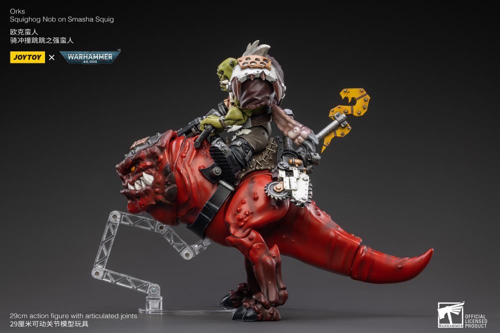 Ork - Squighog Nob on Smasha Squig - Joy Toy (Warhammer 40K) action figure collectible - Main Image 3