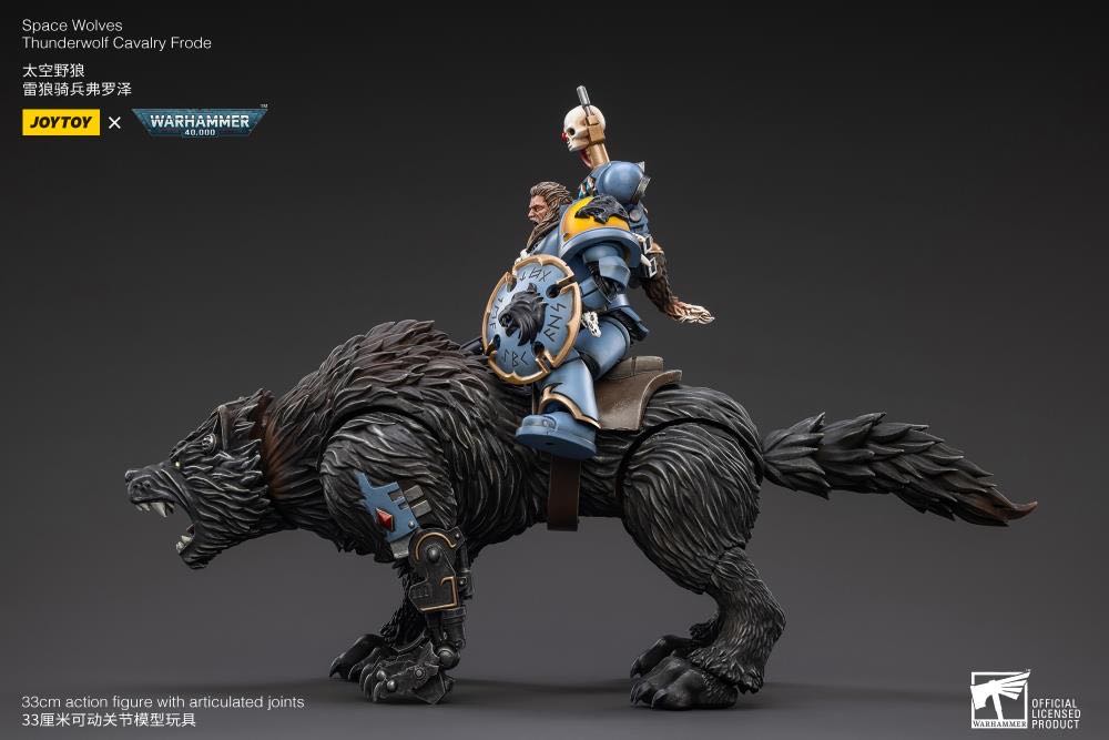 Joy Toy Warhammer 40k Space Wolves Thunderwolf Cavalry Frode - Joy Toy (Warhammer 40K) action figure collectible - Main Image 3