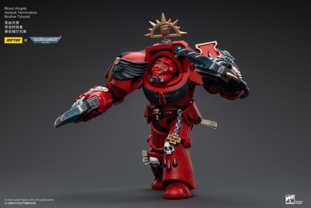 Blood Angels - Assault Terminators Brother Tyborel - Joy Toy (Warhammer 40K) action figure collectible - Main Image 3
