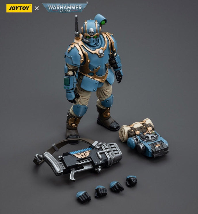 Tempestus Scions 55th Kappic Eagles - Plasma Gunner - Joy Toy (Warhammer 40K) action figure collectible - Main Image 4