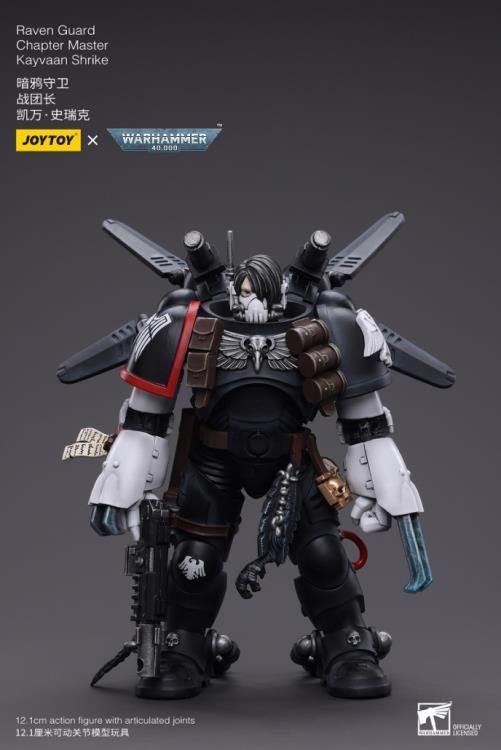 Raven Guard - Chapter Master Kayvaan Shrike - Joy Toy (Warhammer 40K) action figure collectible - Main Image 3