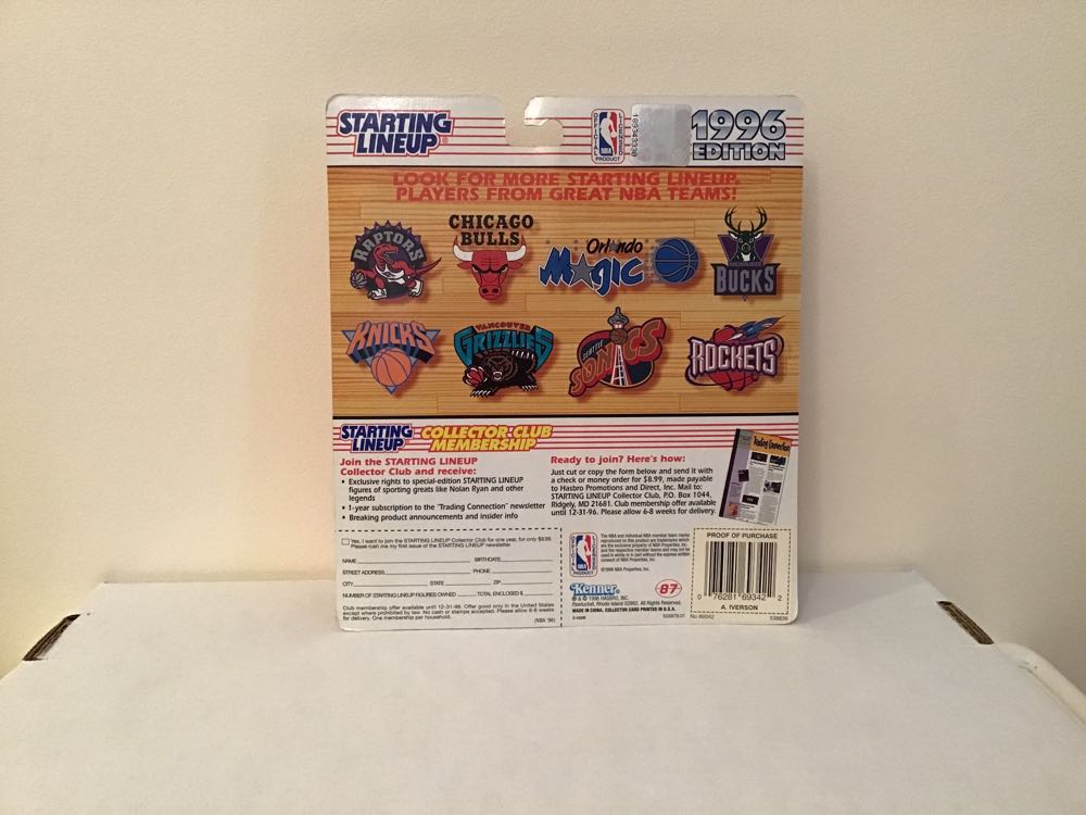 Allen Iverson - Kenner action figure collectible - Main Image 2