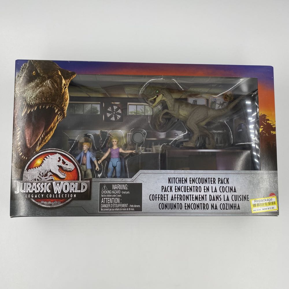 Jurassic Park: Velociraptor - Mattel (Jurassic World Legacy Collection) action figure collectible - Main Image 3