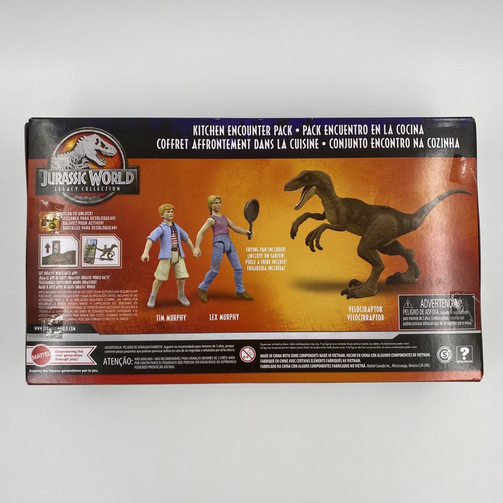 Jurassic Park: Velociraptor - Mattel (Jurassic World Legacy Collection) action figure collectible - Main Image 4