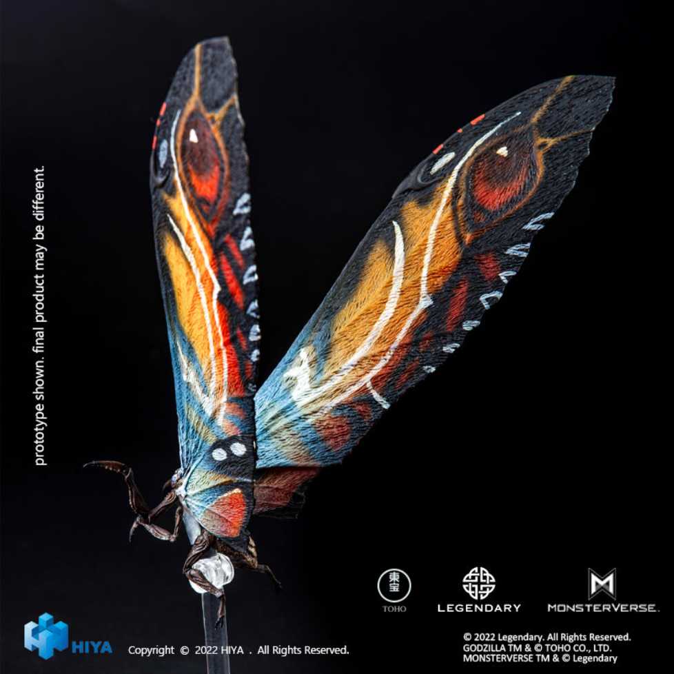 Hiya Toys Mothra (2019) - HIYA Toys (Godzilla) action figure collectible [Barcode 6957534202223] - Main Image 4