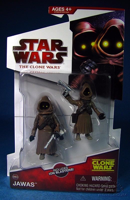 Star Wars: Jawa (short one) (CW08) - Hasbro (Star Wars: The Clone Wars) action figure collectible - Main Image 2