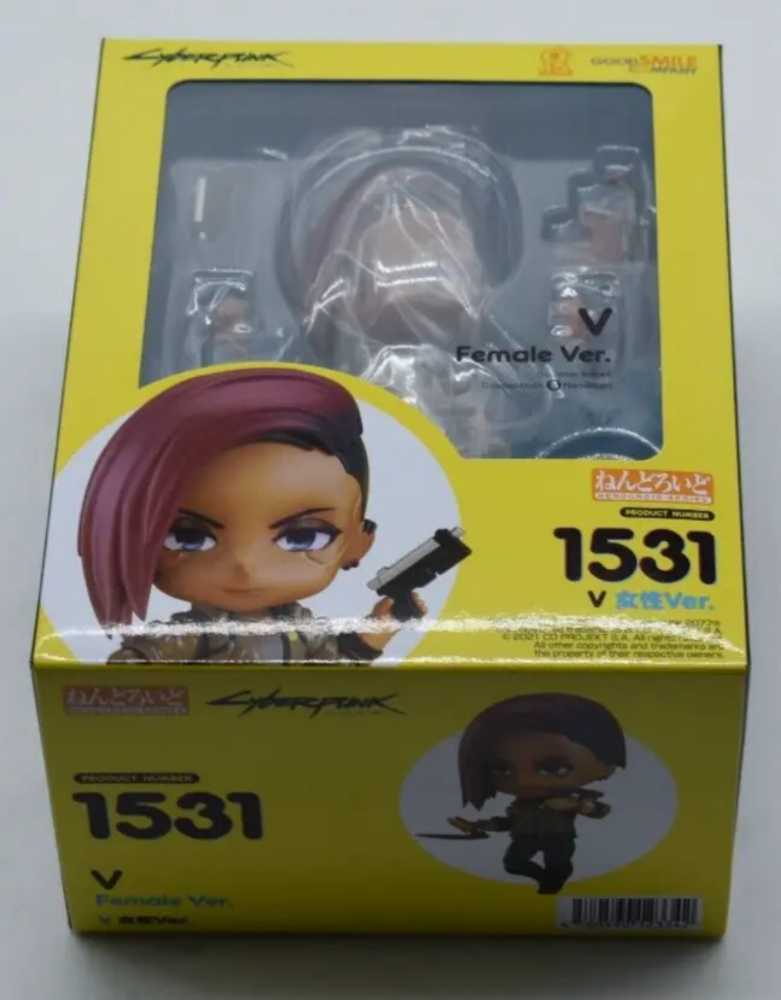 Good Smile 1531 Cyberpunk V Female  action figure collectible [Barcode 4580590123342] - Main Image 2