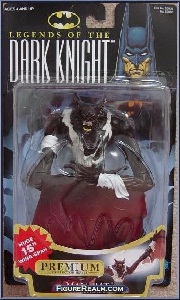 DC: Man-Bat - Kenner (Batman: Legends of the Dark Knight) action figure collectible - Main Image 2