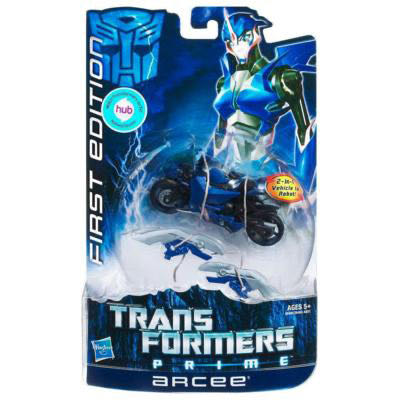 Transformers: Arcee (First Edition Toys ’R’ Us Exclusive) - Hasbro (Transformers: Prime) action figure collectible - Main Image 2