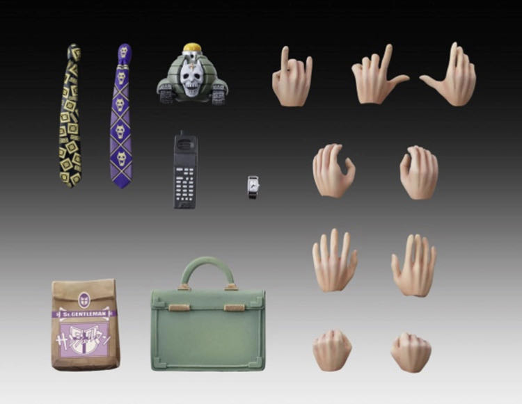 Good Smile Jojo’s Bizarre Adventure Part 4: Yoshikage Kira Second Ver. Chozokado Action Figure - Medicos action figure collectible [Barcode 4582638224219] - Main Image 3