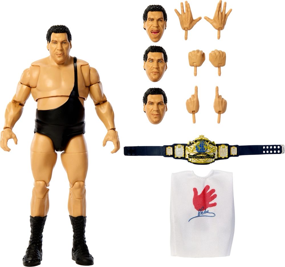 Andre The Giant - Mattel Wwe (WWE) action figure collectible - Main Image 3