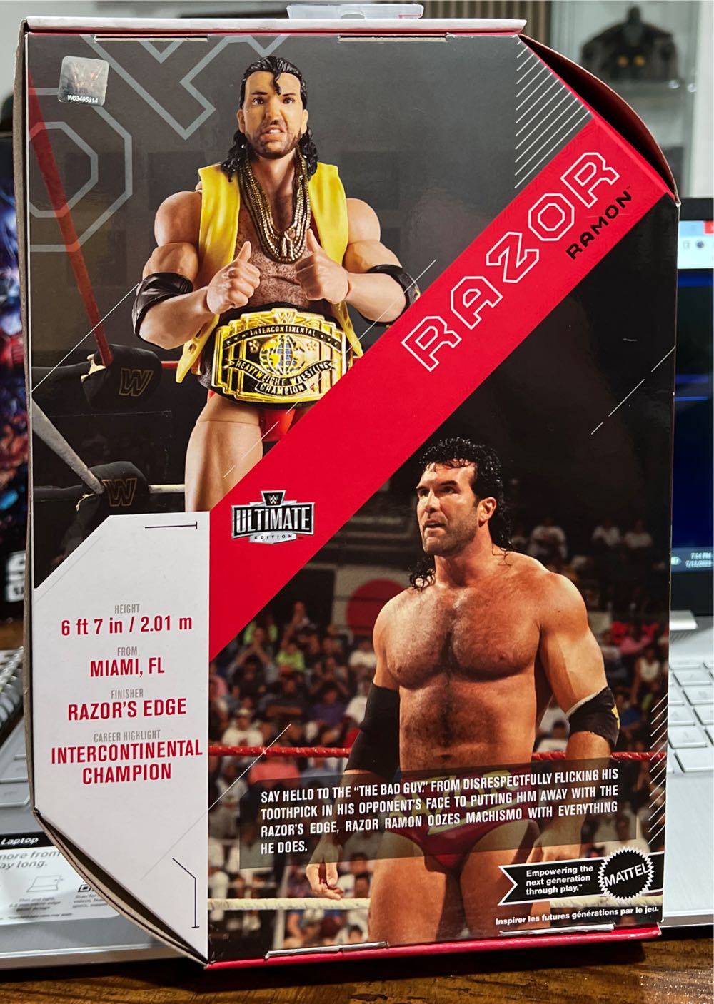 Razor Ramon - Mattel Wwe (WWE) action figure collectible - Main Image 2