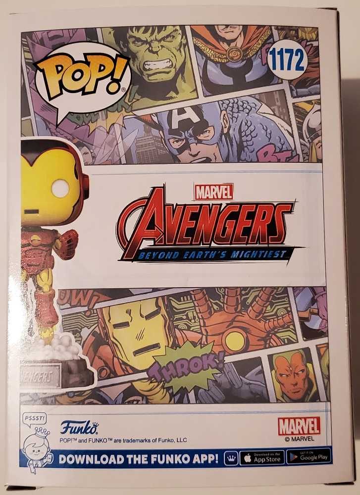 Avengers: Iron Man (Avengers Beyond Earth’s Mightiest) #1172 - Funko (Avengers Beyond Earth’s Mightiest) action figure collectible [Barcode 889698690607] - Main Image 4