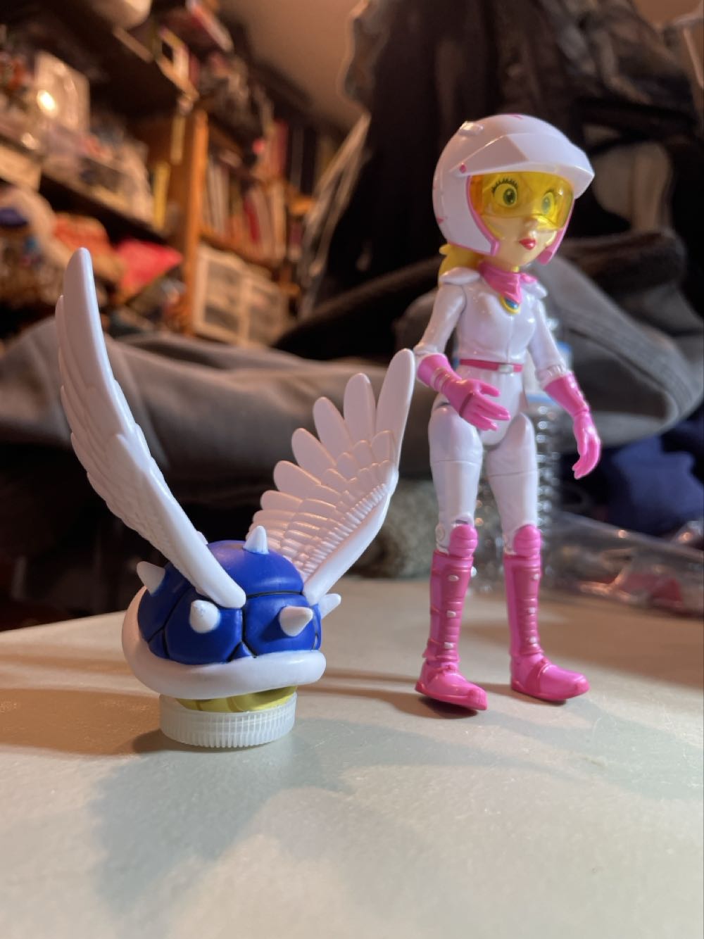 Peach Racing Suit  - JAKKS Pacific, Inc. (Super Mario Bros.) action figure collectible [Barcode 192995417304] - Main Image 3