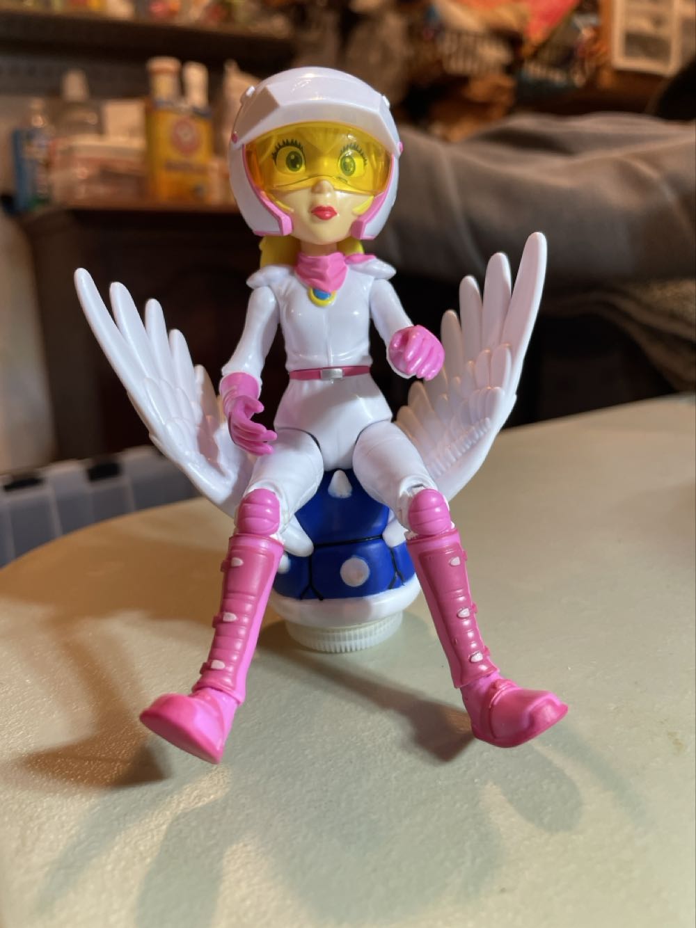 Peach Racing Suit  - JAKKS Pacific, Inc. (Super Mario Bros.) action figure collectible [Barcode 192995417304] - Main Image 4