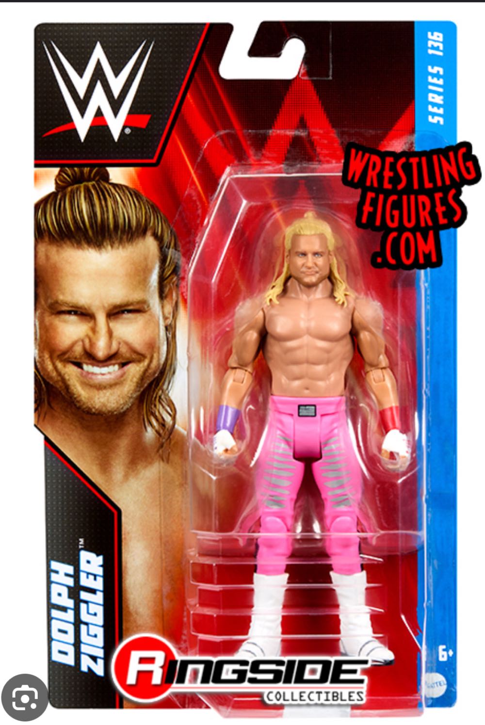 Dolph Ziggler - WWE Mattel (WWE Basic (2023) Series 136) action figure collectible - Main Image 1
