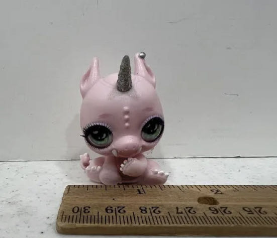 Cutie Tootis Pink Unicorn Dragon  action figure collectible - Main Image 1