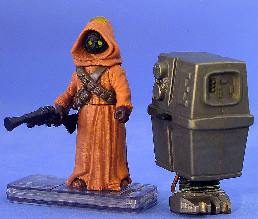 Star Wars: Jawa and Gonk Droid - Hasbro (Star Wars: The Power of the Force (2)) action figure collectible - Main Image 1