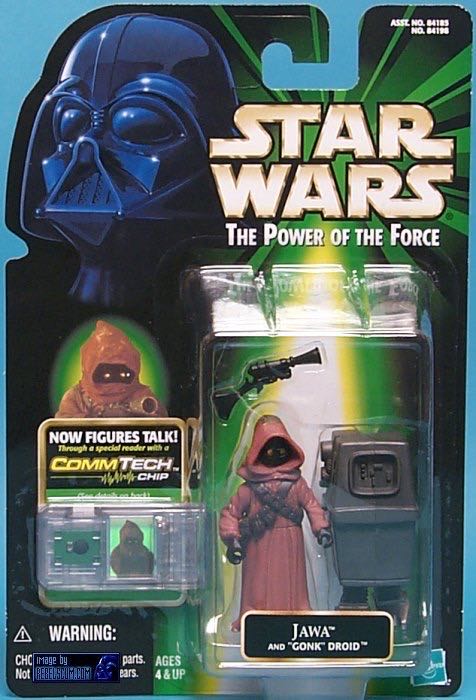 Star Wars: Jawa and Gonk Droid - Hasbro (Star Wars: The Power of the Force (2)) action figure collectible - Main Image 2