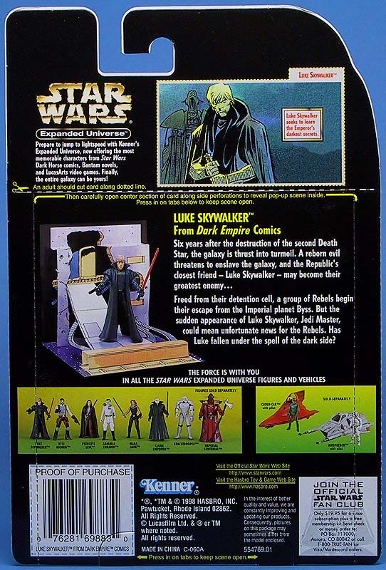 Star Wars: Luke Skywalker (from Dark Empire) - Kenner (Star Wars: Expanded Universe) action figure collectible - Main Image 3