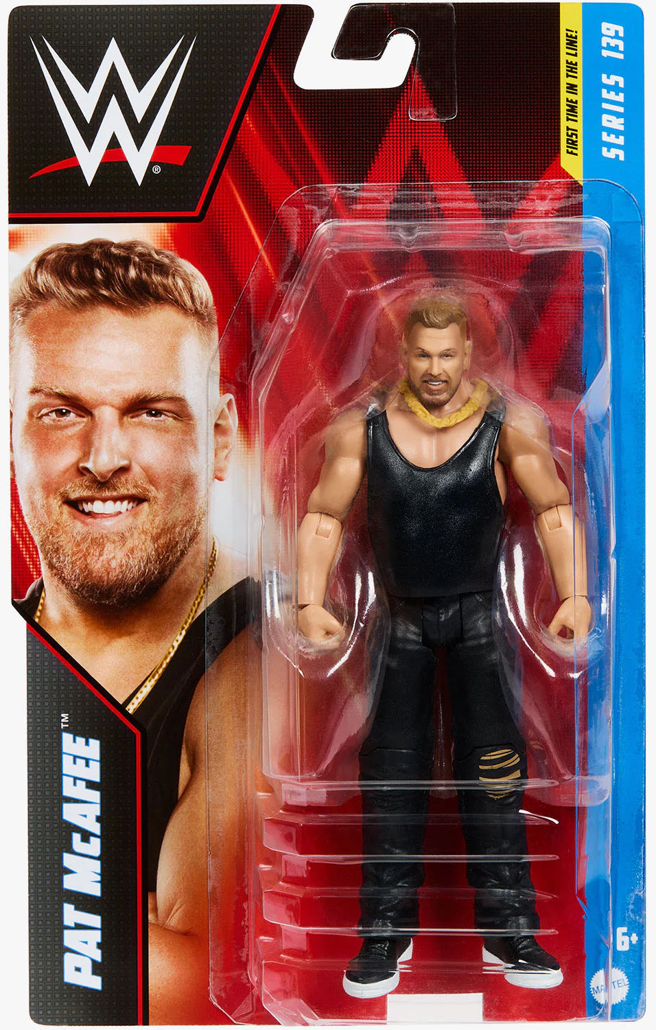 Pat McAfee Basic 139 - Mattel Wwe (WWE Basic Series 139) action figure collectible [Barcode 194735105847] - Main Image 2