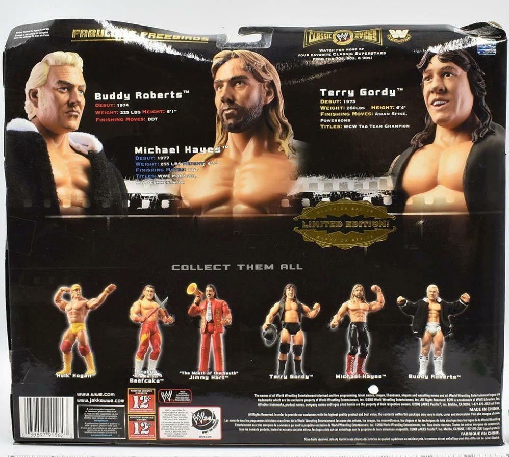 Terry Gordy - Jakks Pacific (Jakks Classic Superstars 3-Packs Series 5) action figure collectible - Main Image 3