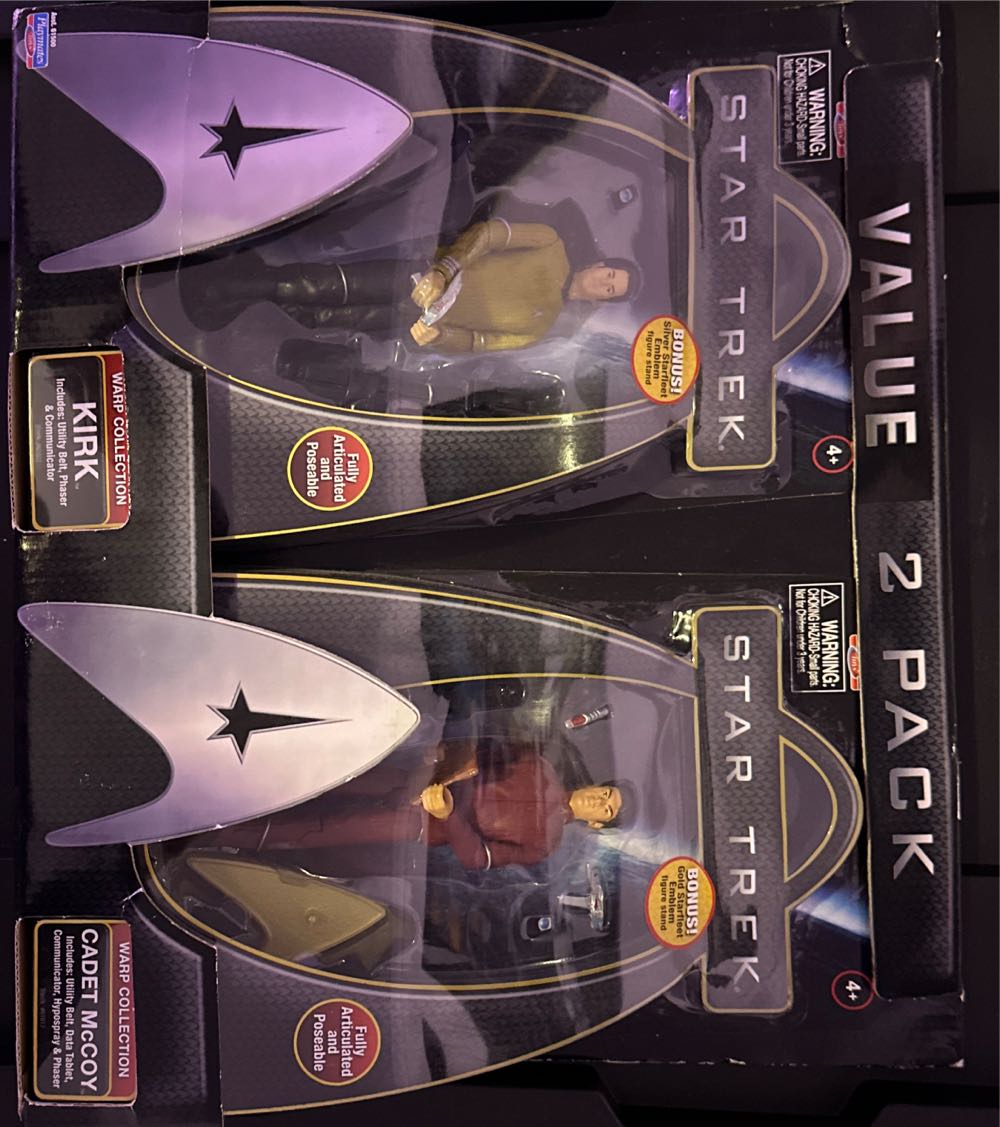 043377615019 Upc Star Trek Action Figure Bonus 2 Pack  action figure collectible [Barcode 043377615019] - Main Image 1