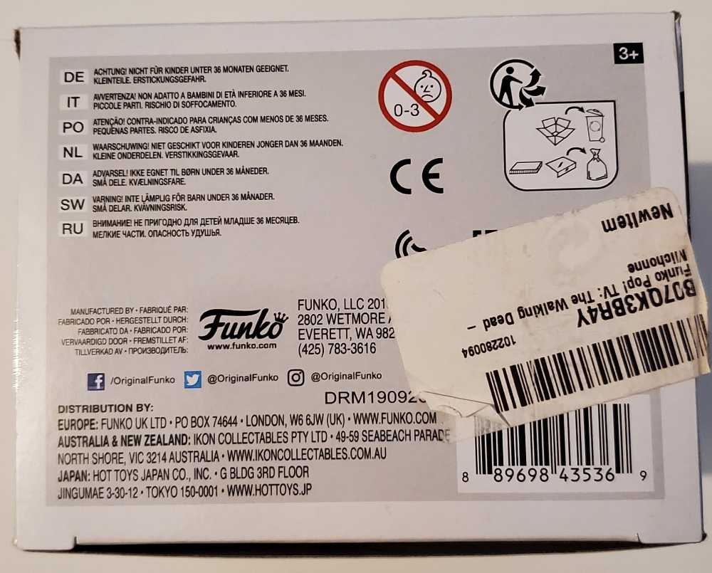 Michonne - Funko (The Walking Dead) action figure collectible [Barcode 889698435369] - Main Image 3