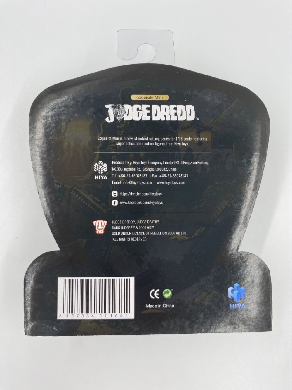 Judge Dredd: Judge Mortis - HIYA Toys (2000AD) action figure collectible - Main Image 4