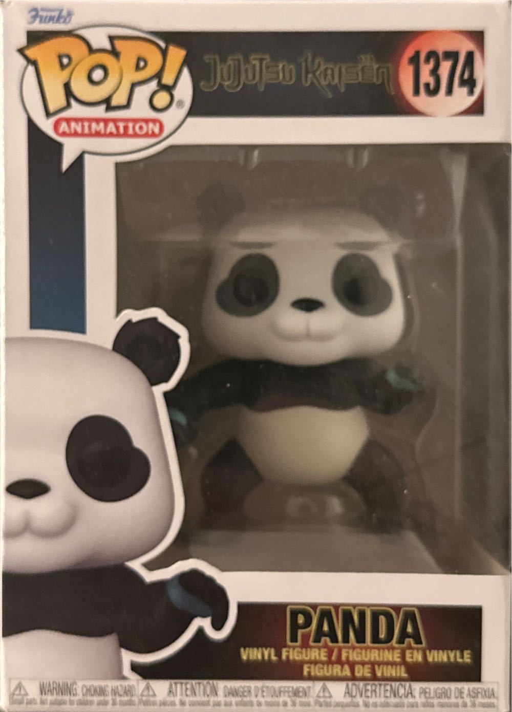 #1374 Funko! Pop Animation: Jujutsu Kaisen Panda  action figure collectible [Barcode 889698720465] - Main Image 2