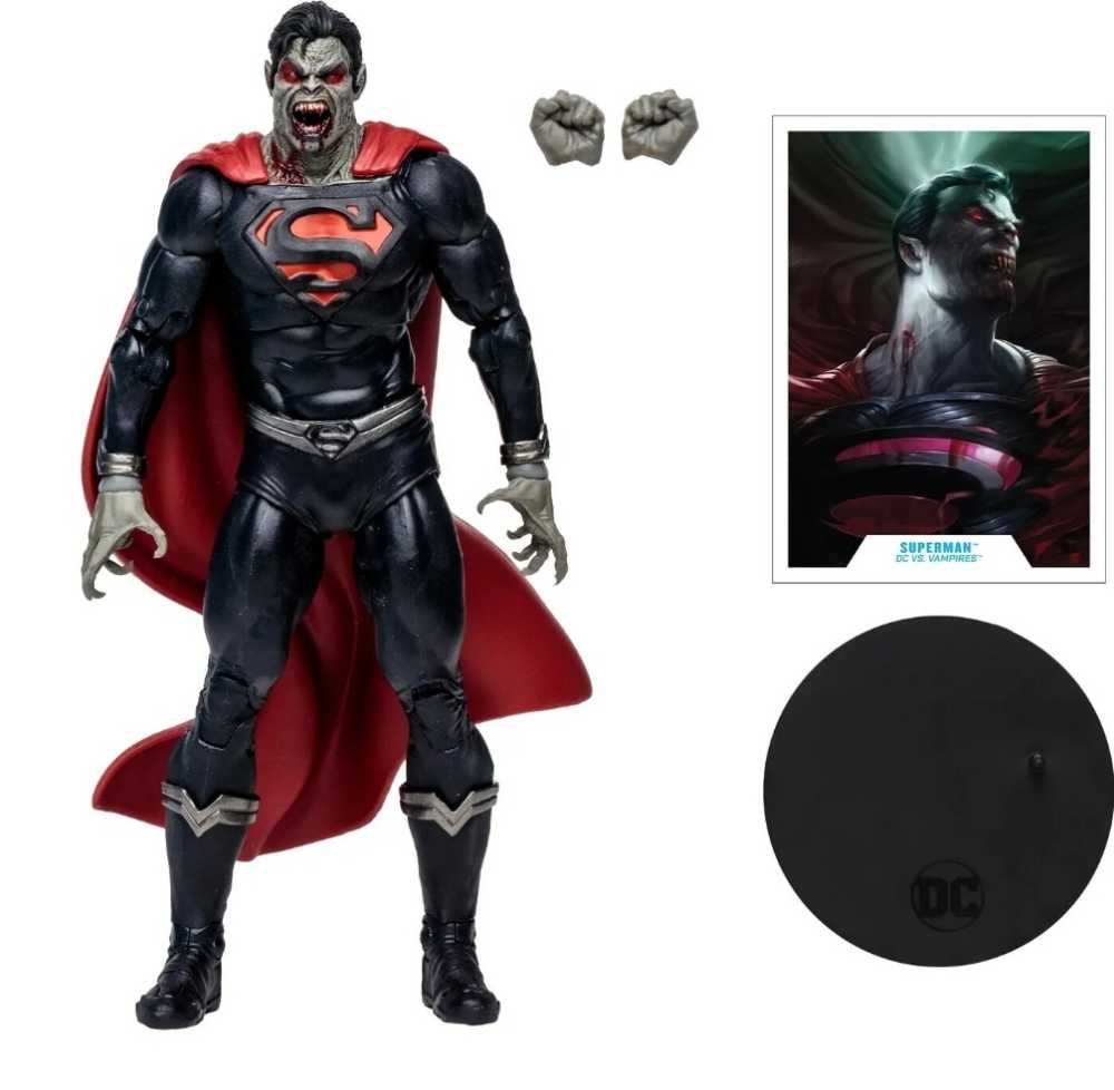 Superman - Dc Vs Vampires - McFarlane Toys (DC vs. Vampires) action figure collectible [Barcode 787926170337] - Main Image 2