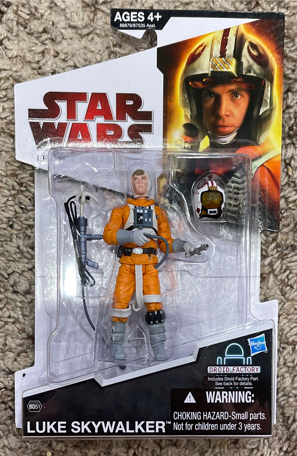 Luke Skywalker - Hasbro (Star Wars Legacy Collection) action figure collectible [Barcode 653569464891] - Main Image 2