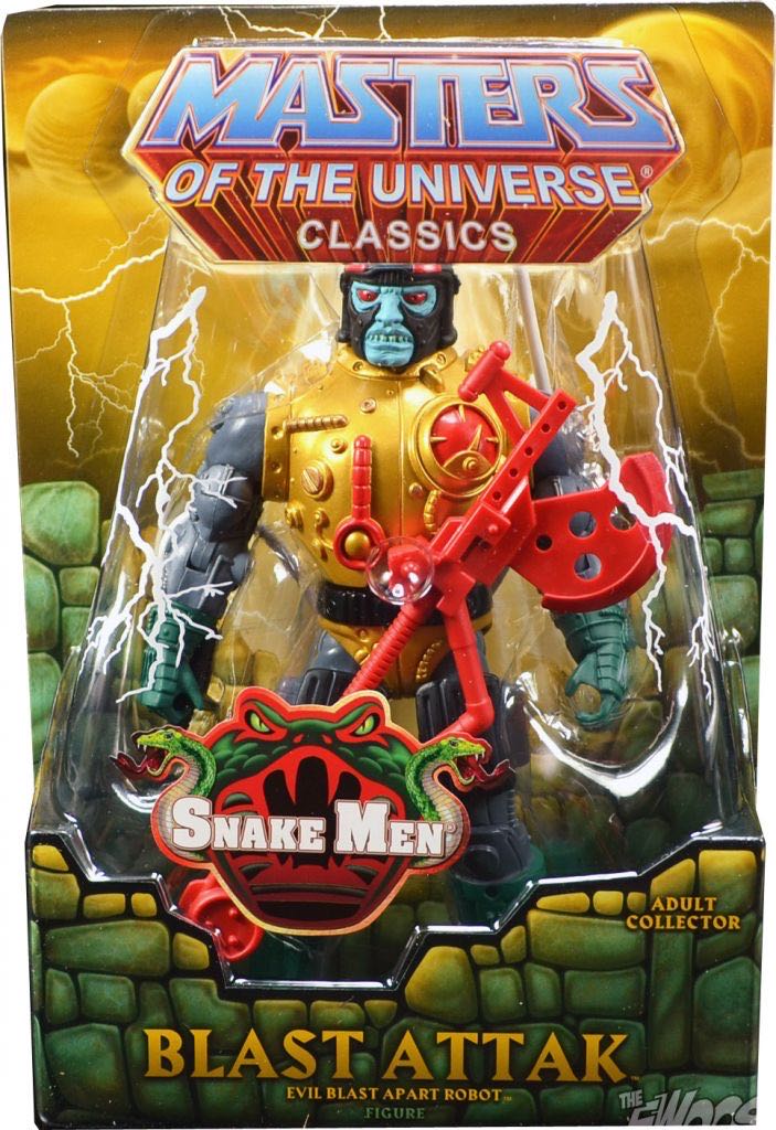Blast-Attak [Snake Men] - Mattel (Masters of the Universe - Classics) action figure collectible - Main Image 2