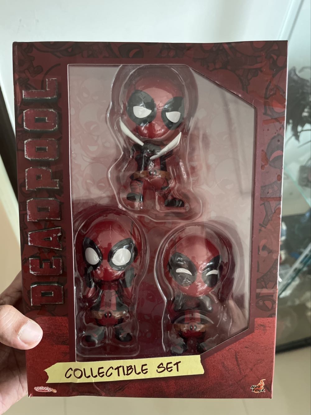 Collectible Set 3 Deadpool Cosbaby デッドプール Hot – コスベイビー - Hot Toys action figure collectible [Barcode 4897011179704] - Main Image 2