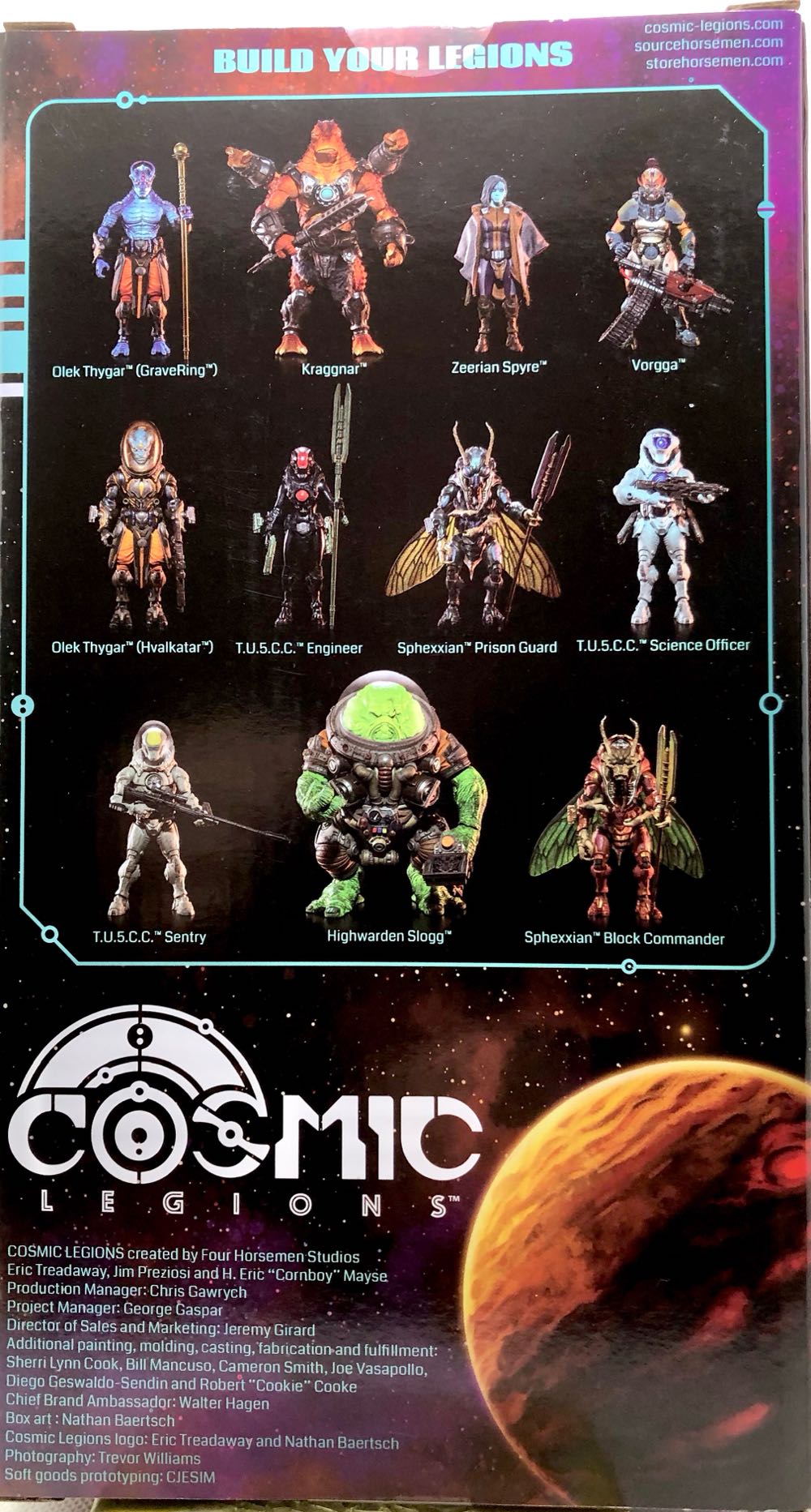 Sphexxian (Prison Guard) - Four Horsemen (Cosmic Legions) (Cosmic Legions) action figure collectible - Main Image 2