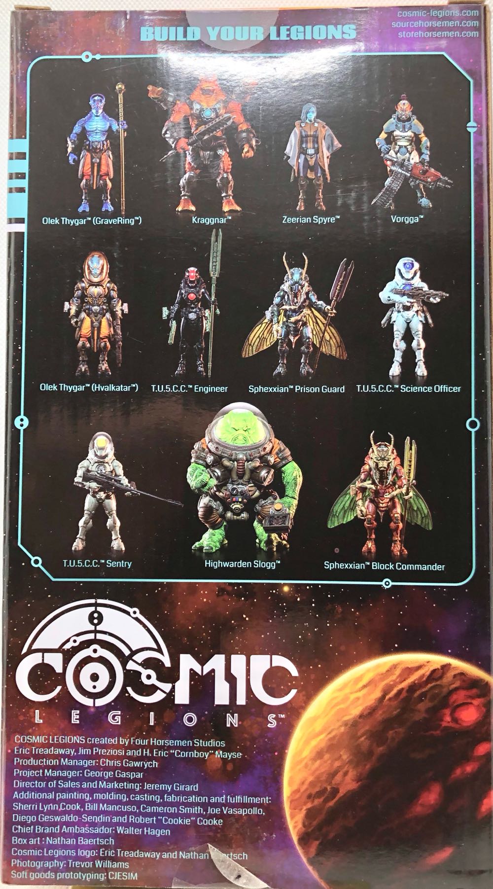Vorgga - Four Horsemen (Cosmic Legions) (Cosmic Legions) action figure collectible - Main Image 2