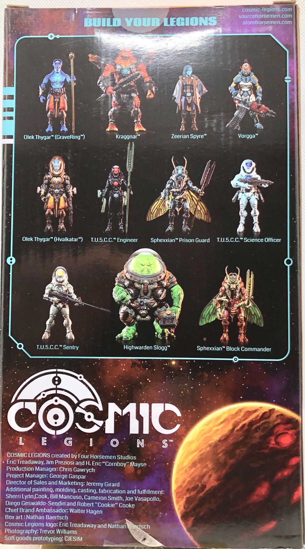 T.U.5.C.C. Sentry - Four Horsemen (Cosmic Legions) (Cosmic Legions) action figure collectible - Main Image 2