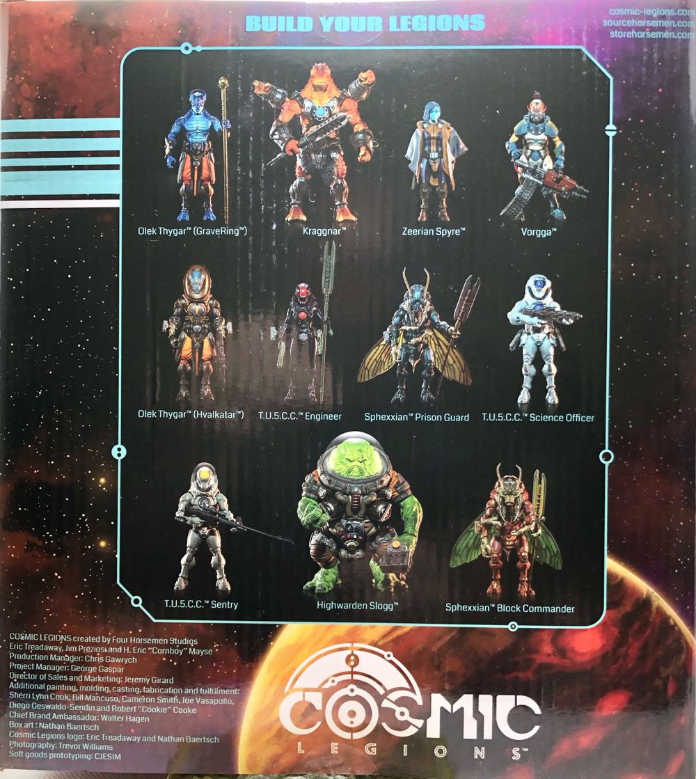 Highwarden Slogg - Four Horsemen (Cosmic Legions) (Cosmic Legions) action figure collectible - Main Image 2