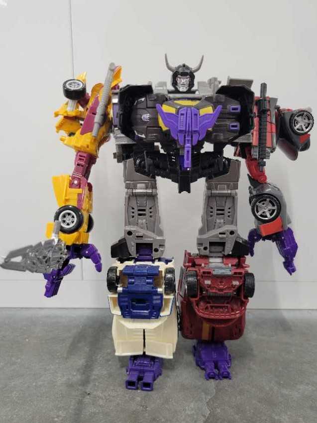 Menasor Stunticon Motormaster Offroad Breakdown Dead End Brake-Neck Blackjack - Hasbro (Combiner Wars) action figure collectible - Main Image 2