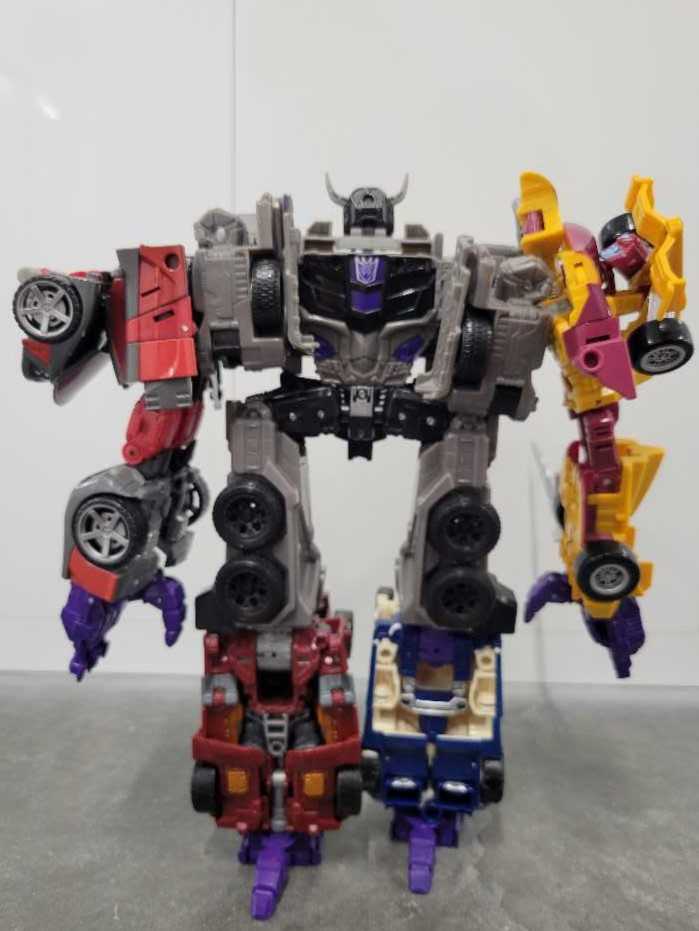 Menasor Stunticon Motormaster Offroad Breakdown Dead End Brake-Neck Blackjack - Hasbro (Combiner Wars) action figure collectible - Main Image 4