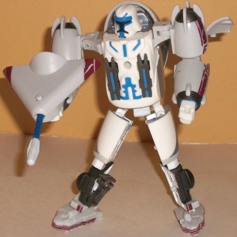 Star Wars Transformers Crossovers Captain Rex To Freeco Speeder Nib Crossover New Hasbro  action figure collectible [Barcode 653569491095] - Main Image 2