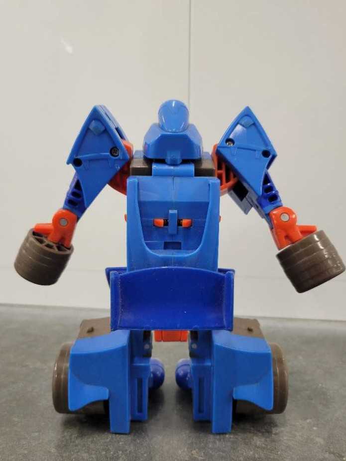 Aero-Bot Racer Aerobot Aero Bot Mirage Missing Driver And Gas Pump Gobot - Hasbro (Playskool Big Adventures) action figure collectible - Main Image 4