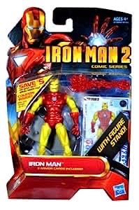 Iron Man [Blast-Off Figure Stand] - Hasbro (Iron Man 2 - 2010 Movie) action figure collectible - Main Image 2