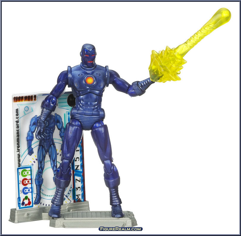 Iron Man [Stealth Operations] - Hasbro (Iron Man 2 - 2010 Movie) action figure collectible - Main Image 2