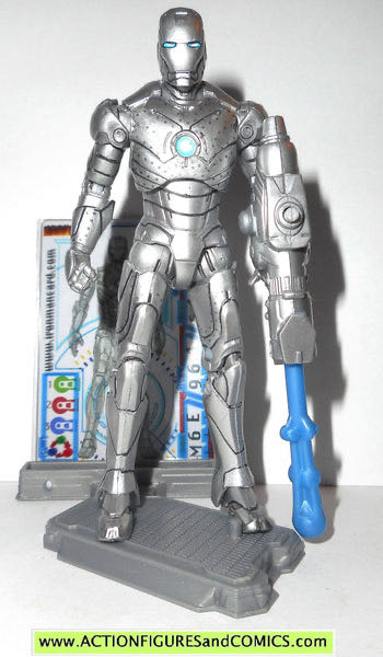 Iron Man [Mark II] - Hasbro (Iron Man 2 - 2010 Movie) action figure collectible - Main Image 2
