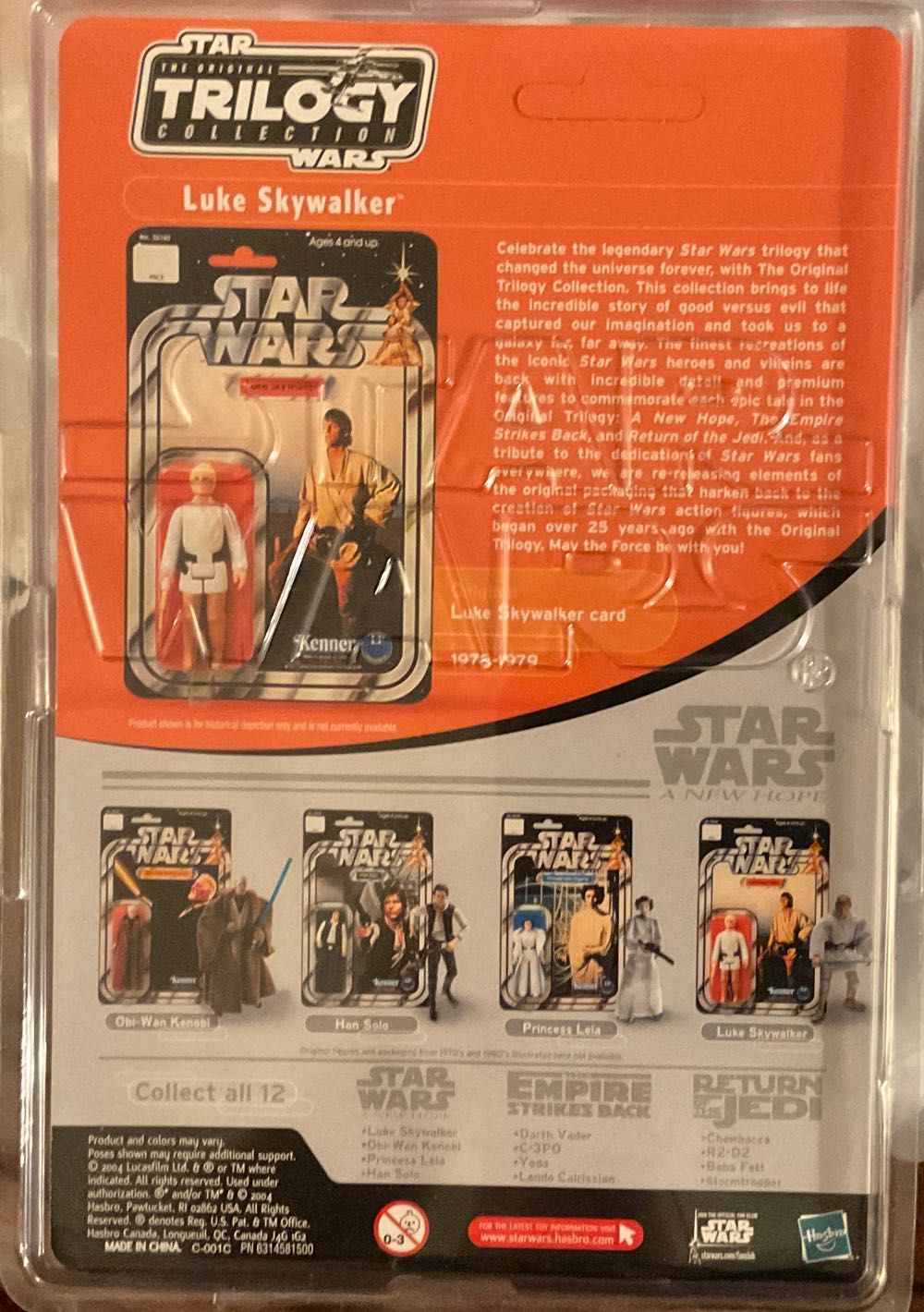 Original Trilogy Collection (Vintage Style) - Luke Skywalker - Hasbro (A New Hope) action figure collectible - Main Image 2