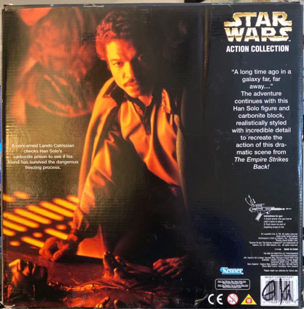 Star Wars: Action Collection: Han Solo & Carbonite Block - Kenner action figure collectible - Main Image 2